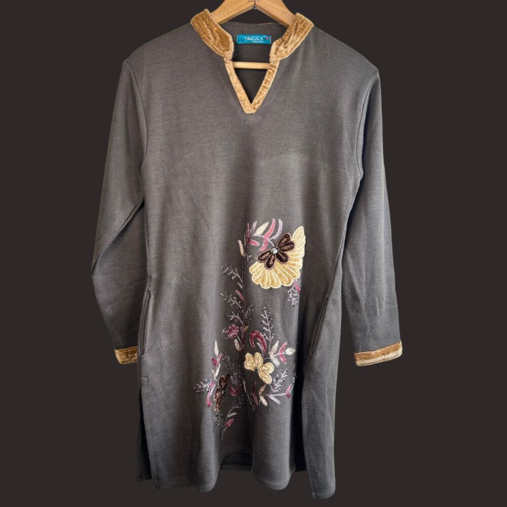 Yarden Fashion Bohemian Sweatshirt Dress W/Pockets